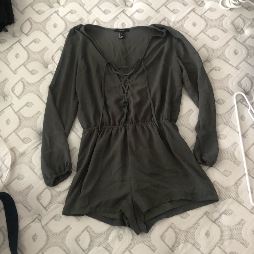 Tie up Romper